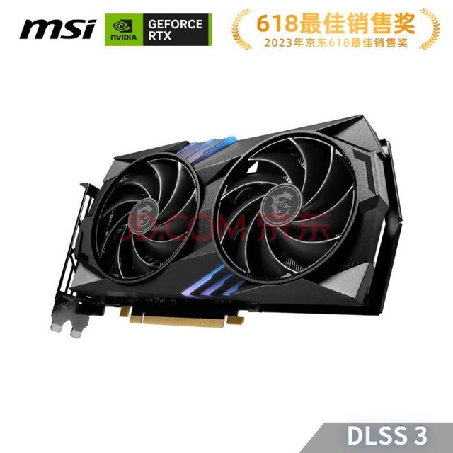  MSI Magic Dragon GeForce RTX 4060 Ti GAMING X 8G E-sports Game Design Intelligent Learning Computer Independent Graphics Card 