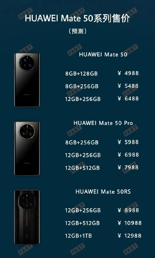 华为手机p50pro价格_华为发布p50系列 售价4488元起_华为荣耀3x pro手机