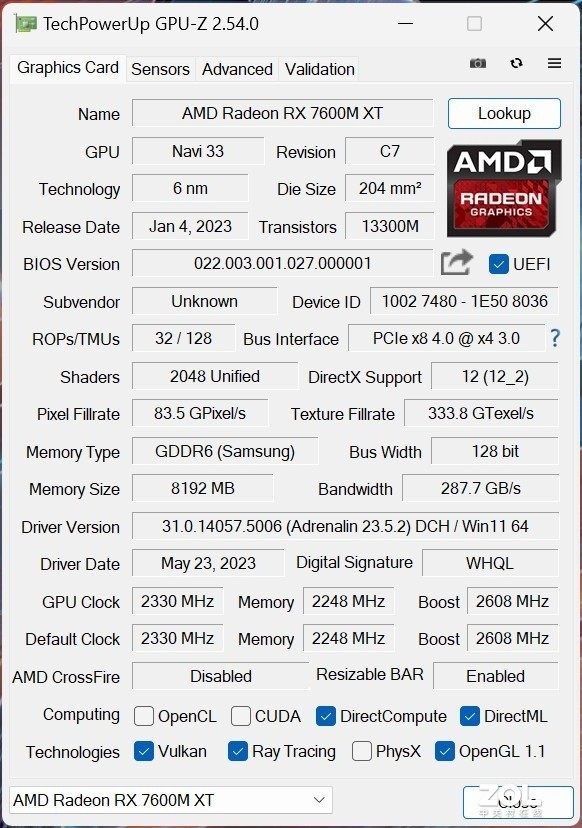 RX 7600M XT ƻʼǱ GPD G1Կչ