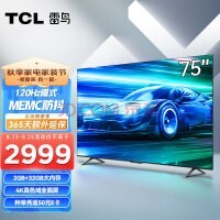 TCL 6 SE 75Ӣ 2+32GBڴ ɫ 4Kȫ MEMC Һܵӻ75S365C Ծɻ