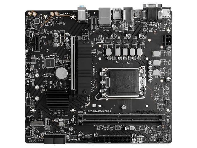 微星 pro b760m-g ddr4