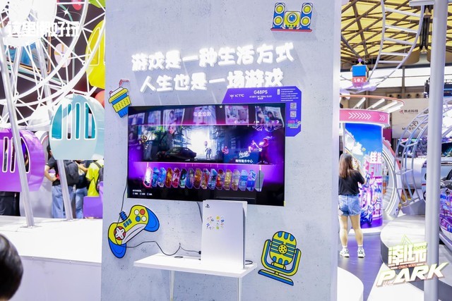 KTC游戏显示器家族亮相ChinaJoy 视觉冲击震撼全场