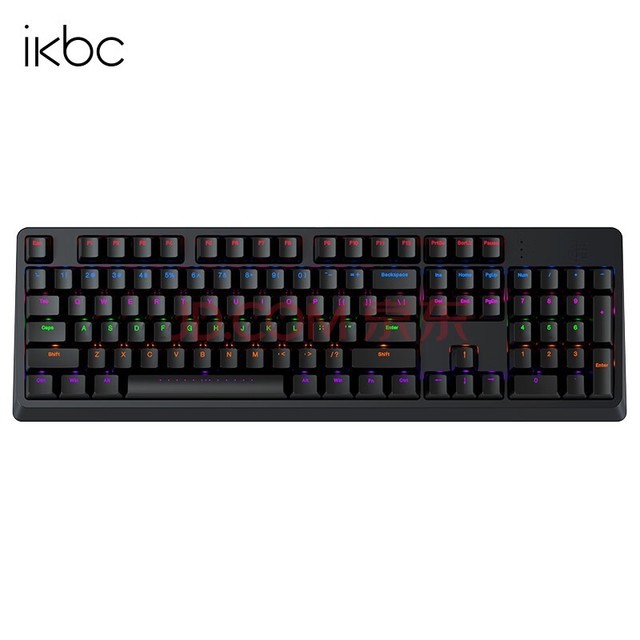 ikbc R310 键盘 机械键盘 键盘机械 游戏键盘 樱桃键盘 cherry机械键盘 混光键盘有线 机械键盘红轴 电竞键盘