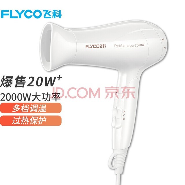 ɿƣFLYCO2000W紵ȷʴͲ۵紵FH6232/31 Ű