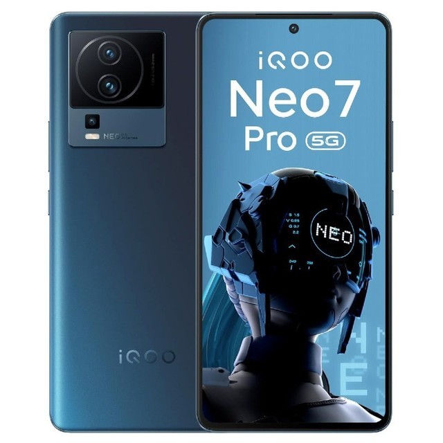 iQOO Neo 7 Pro手机印度发布，搭载骁龙8+Gen1、120W快充