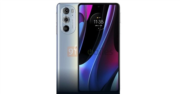 Moto edge 30 Pro渲染图曝光:X30同款外观 骁龙8超大杯旗舰