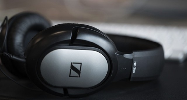 视频剪辑专用森海塞尔hd206头戴式监听耳机满减优惠仅需179元