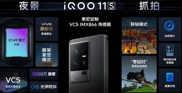 iQOO 11S发布会汇总 3799元起游戏党的趁手利器