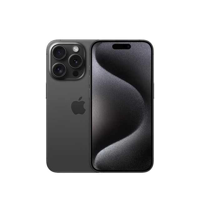【手慢无】苹果 iPhone 15 Pro 钛金属黑色手机仅售6998元！