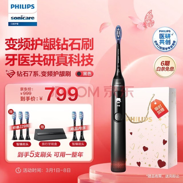 ֣PHILIPS綯ˢ¿Ů/  5ģʽʾ2֧ˢͷʯ7ϵҹ