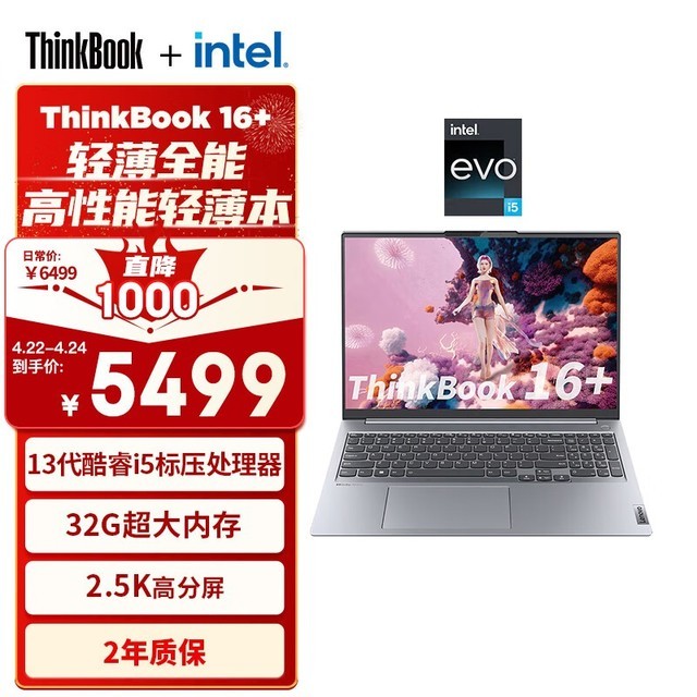 ThinkBook 16+ 2023 (21HX000ACD)