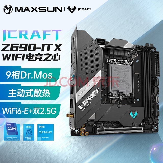 uMAXSUNMS-iCraft Z690 ITX WIFI DDR5 ֧  CPU12600KF/12700KIntel Z690/LGA 1700