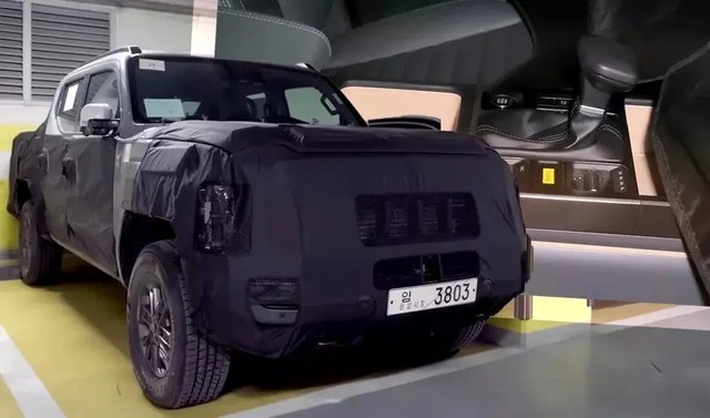 颜值太高现代皮卡tasman即将发布