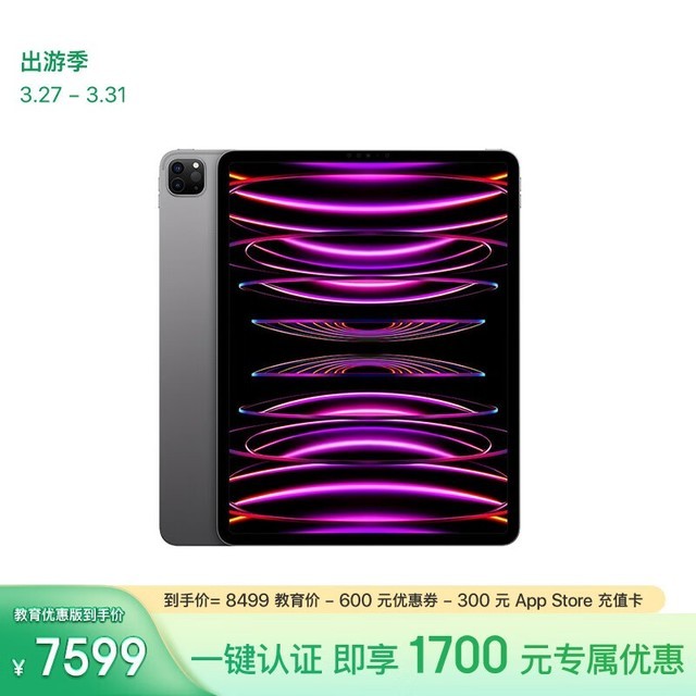 ƻ iPad Pro 12.9Ӣ 2022(8GB/128GB/WLAN)