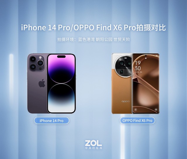 全主摄打“全主摄” OPPO Find X6 Pro/iPhone 14 Pro影像横评 