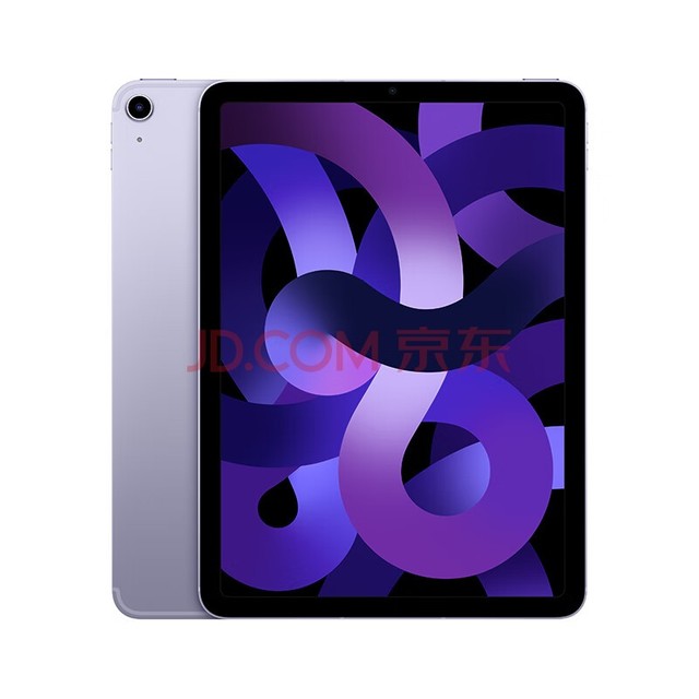 Apple/苹果 iPad Air(第 5 代)10.9英寸平板 2022年(256G 5G版/MMEX3CH/A)紫色 蜂窝网络