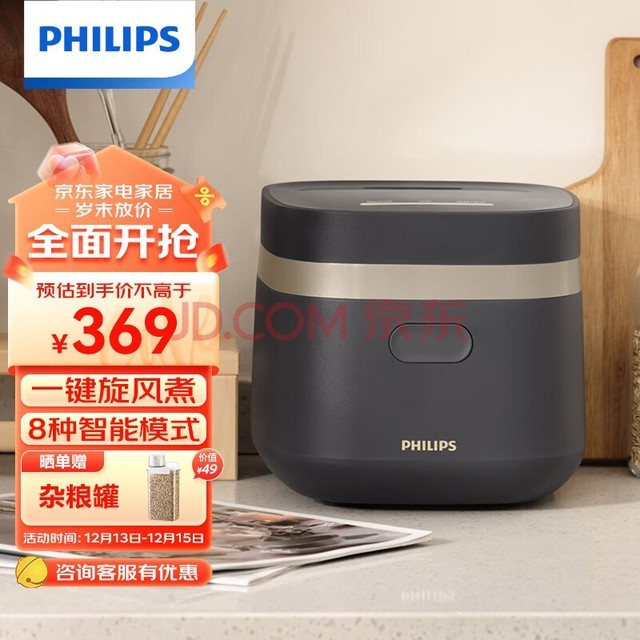 ֣PHILIPS๦1.8L緹ʽض 24СʱԤԼ緹HD3072/90ҽƼ1-2ˣ