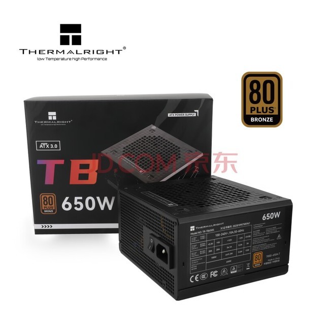 Thermalright() 650W TR-TB650S ֤ͭ  ϵ 14CMС ATXԴ 80PLUS֤ͭ