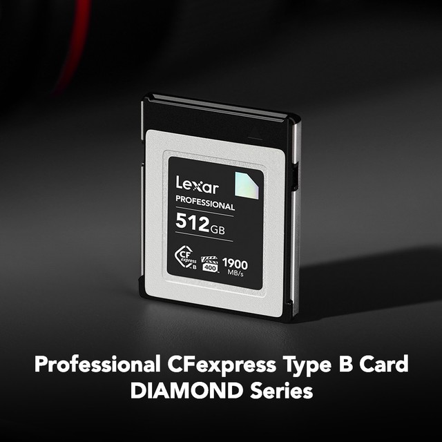 Lexar CFexpress Type B ʯϵл2023TIPA罱ҵ֤Ѵ洢