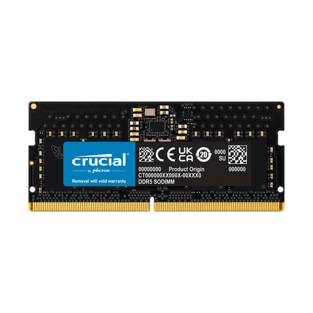 【手慢无】英睿达 ddr5 5600mhz 笔记本内存 普条 黑色仅需288元!_英