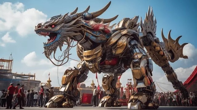 AI绘制世界各国风格机器人,如果你想AI绘画需要进行哪些准备