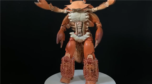 超强外观人形螃蟹crabman亮相