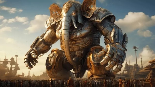 AI绘制世界各国风格机器人,如果你想AI绘画需要进行哪些准备