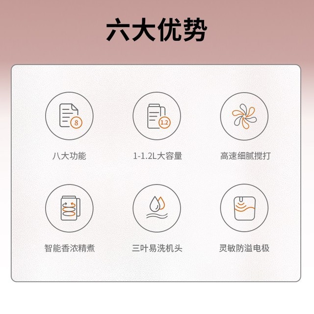 【手慢无】秒杀,九阳豆浆机多功能六大优势仅要197元