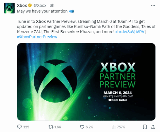 微软Xbox发布会前瞻：12款游戏亮相
