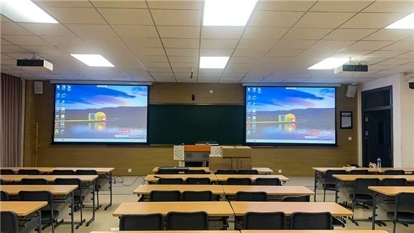 中国农业大学,新安装光峰科技激光高端高亮教育投影机,激光高清超短焦