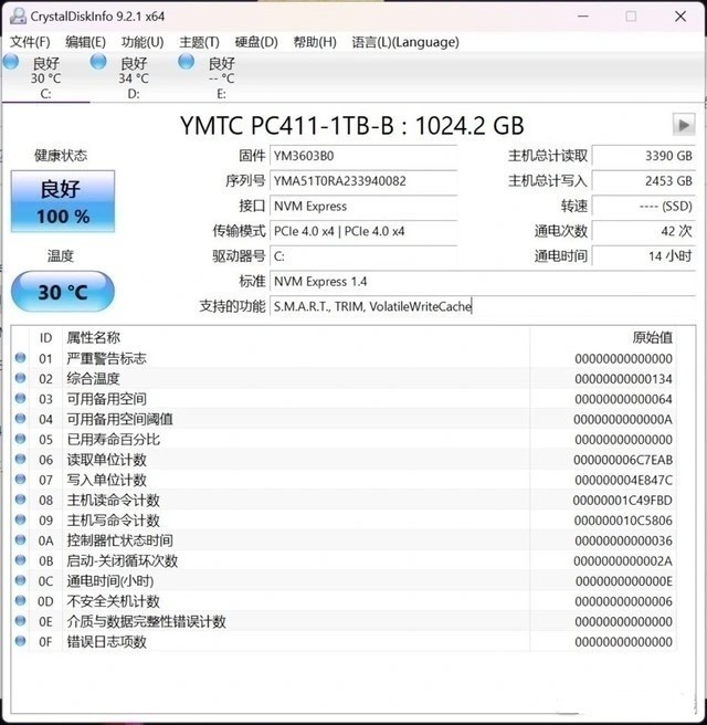 雷神猎刃16游戏本：长江存储PC411 SSD深度评测