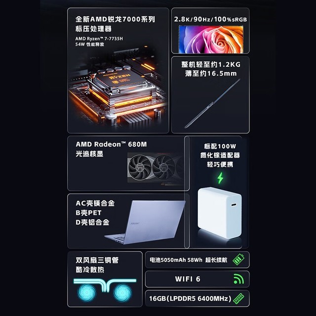 【手慢无】轻至1.2Kg！火影众颜U4商务本跌破4000元