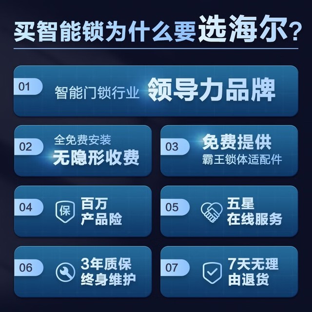  [Slow manual operation] The upgraded version of Haier's smart door lock V17Pro only sells for 699 yuan! Original price: 799 yuan