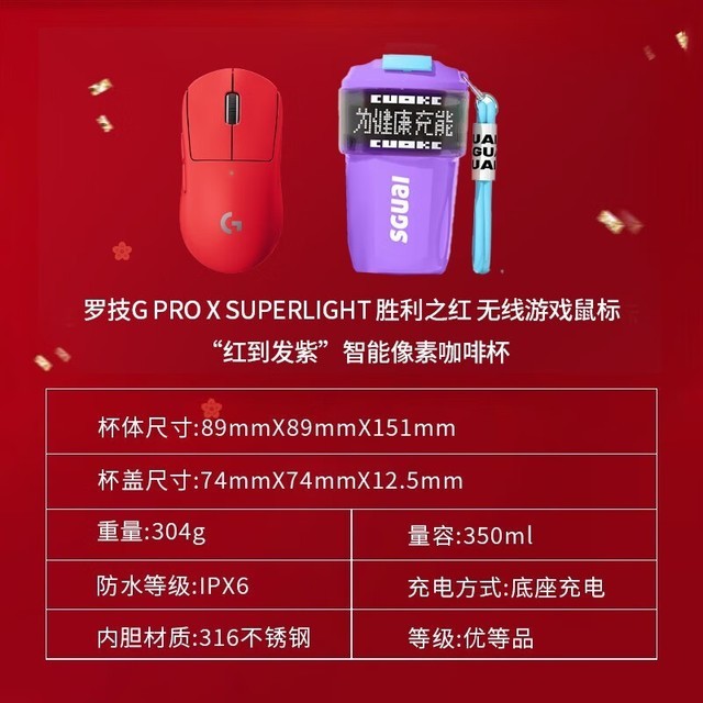 【手慢无】罗技PRO X SUPERLIGHT无线游戏鼠标GPW2代折扣促销 899元到手