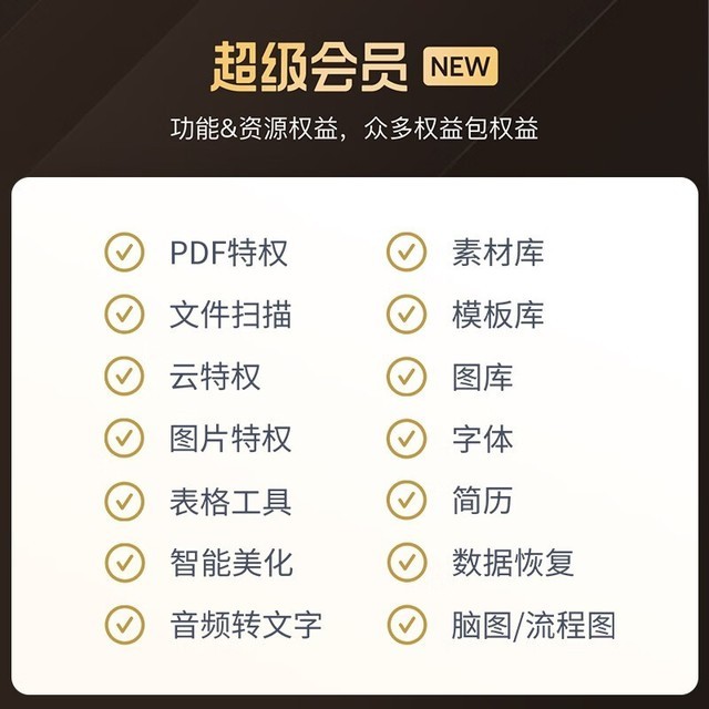 【手慢无】限时抢购!WPS超级会员享优惠价