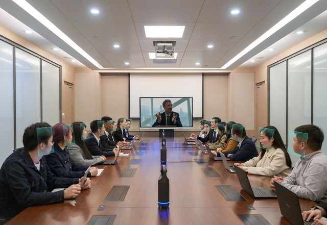 看到科技推出大型会议室多系统协作解决方案Kandao Meeting Omni