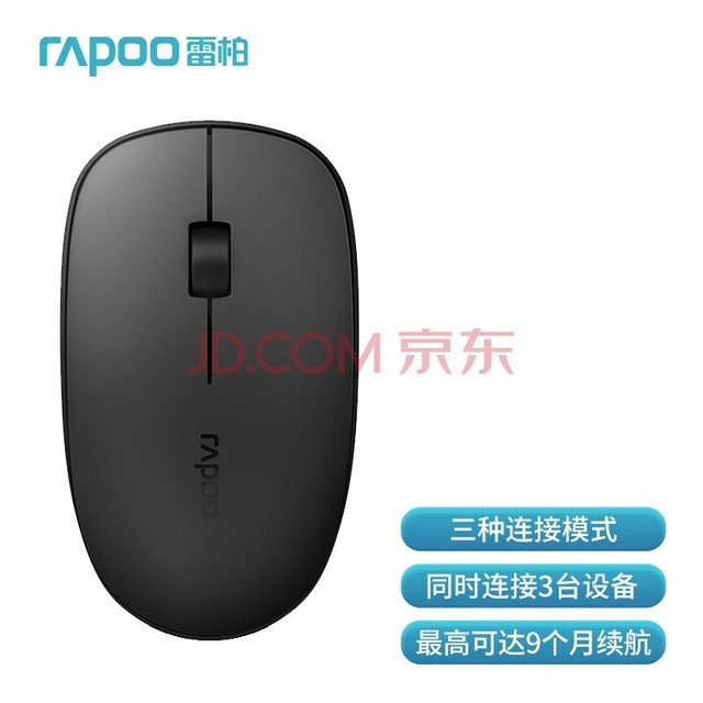 װأRapoo M200G   칫  Я 2.4G/3.0/4.0ģ ɫ
