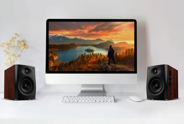 不到660元!惠威D1100高保真2.0桌面音箱 白条6期免息