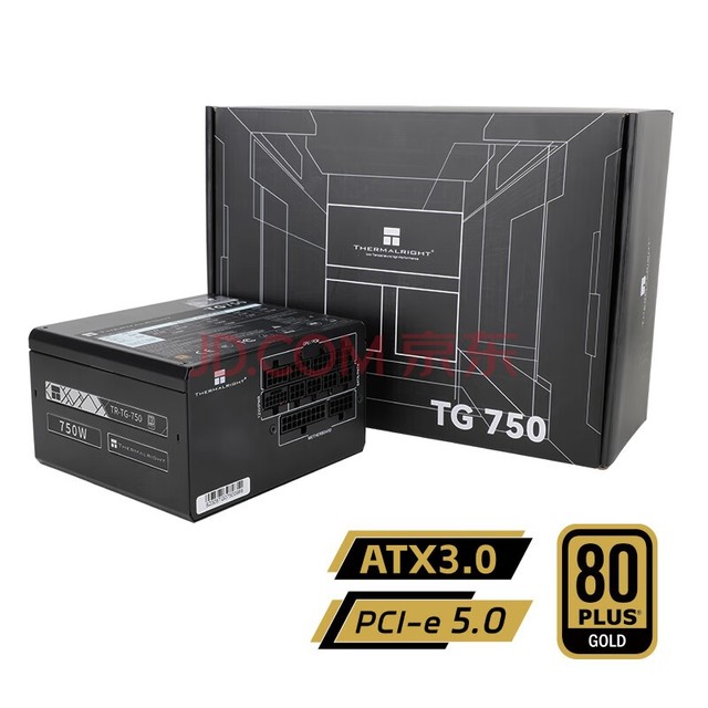 Thermalright 750W TR-TG750 ATX3.0Դ ȫģ ԭPCIE5.0 ȫϵ 14CMС