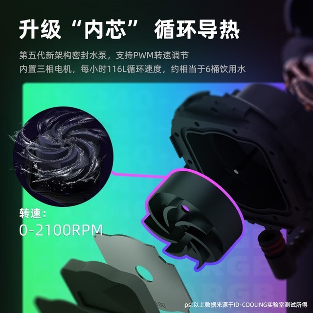 ޡ269ԪID-COOLING FX240 ARGBʽˮɢ