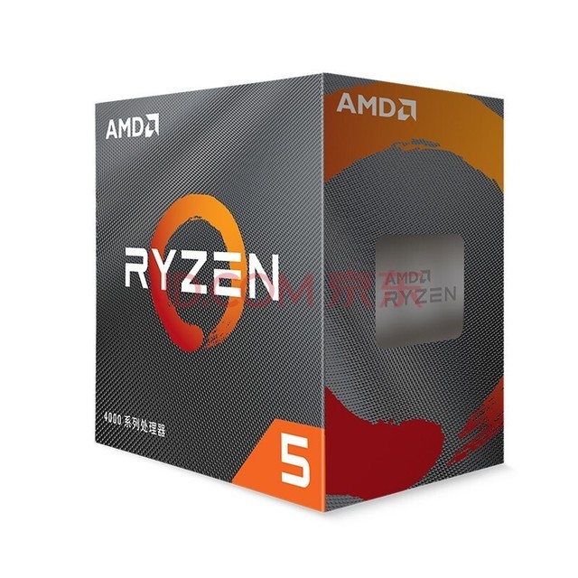 AMD 锐龙 CPU 7nm 65W AM4接口处理器 R5 4500