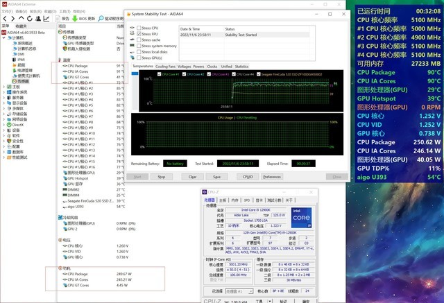 ROG Z690ѩ+TUF GT502 +ROG RTX3080׵ġ