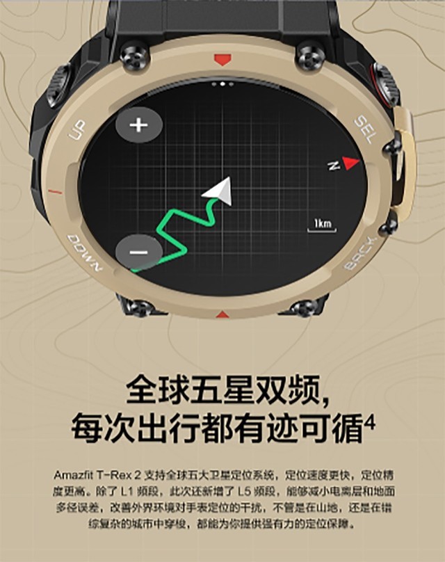 ۼ1399ԪAmazfit T-Rex 2ػɫ 