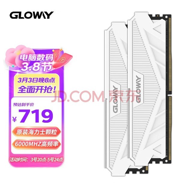 Gloway32GB(16Gx2)װ DDR5 6000 ̨ʽڴ ϵ-°