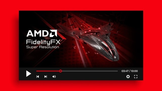 AMD正在準備升級FSR技術 提供視頻增強功能