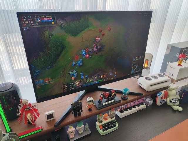 入手科睿27E1QS 游戏电竞显示器:宿舍必备,玩游戏神器!