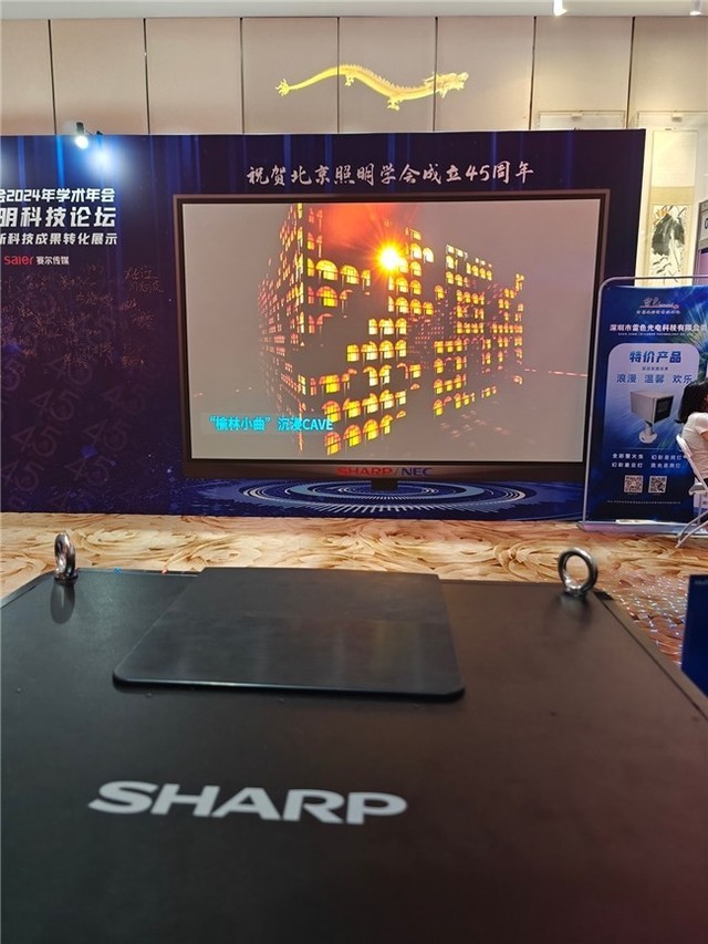 科技点亮智慧之光丨SHARP/NEC亮相2024北京照明科技论坛