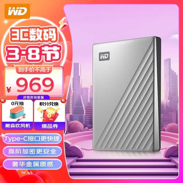 ޡ(My Passport Ultra) 4TB ƶӲ̵ּ949Ԫ