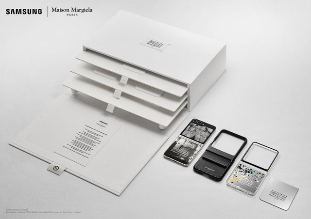  Innovative Technology and Advanced Fashion Meet Samsung Galaxy Z Flip5 Maison Margiela Limited Edition Again