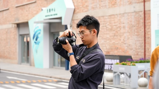  A portrait photography in the art street CityWalk Nikon external shooting activity ended successfully